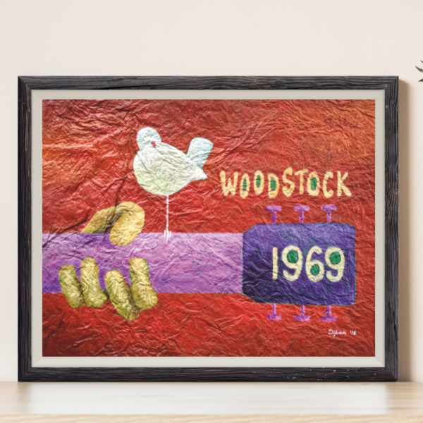 The Poster at Woodstock '69