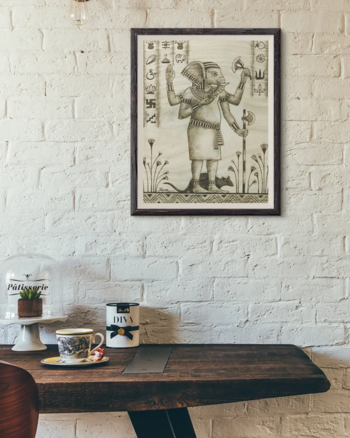 Egyptian Stylized Ganesha