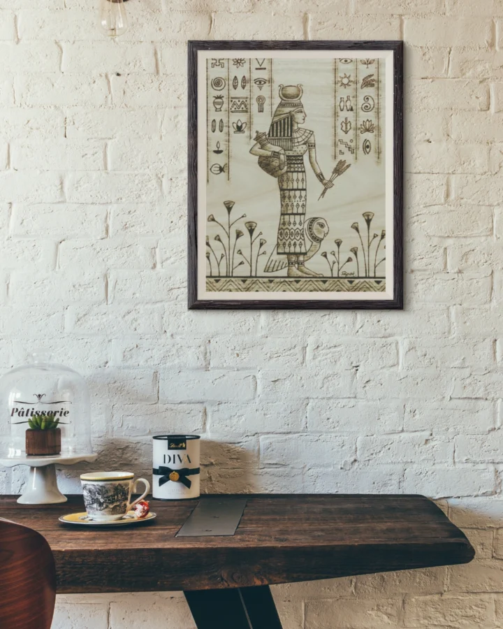 Egyptian Stylized Lakshmi